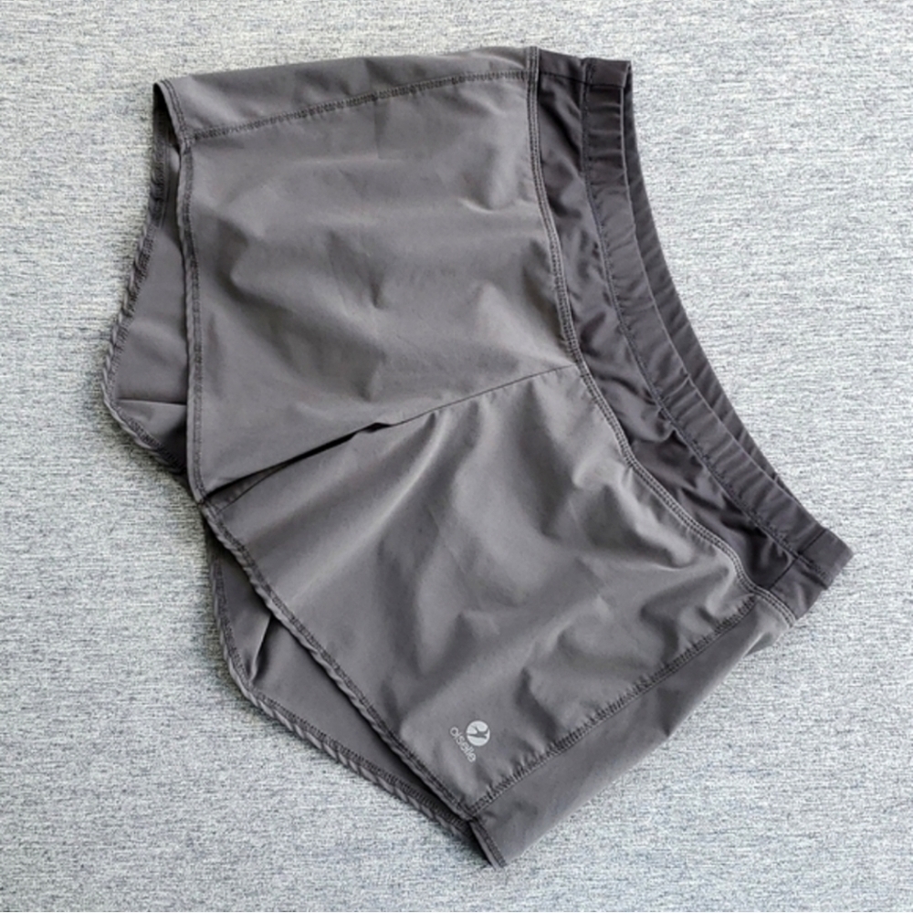 Oiselle Athletic Running Shorts  Grey Size XS 3.5" Inseam